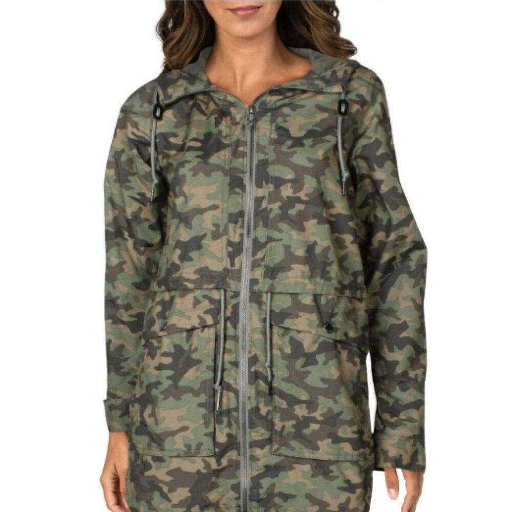 Columbia Women's Chatfield Hill Camo Fleece-Lined Utility Jacket